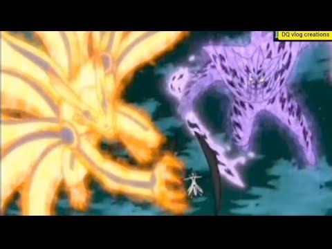 ten tail jinchuriki Obito vs Naruto sasuke