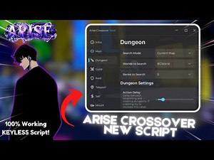 Arise Crossover Script | TWVZ Hub - Auto Farm, Dungeon Clear & Instant Loot (PC & Mobile) KEYLESS
