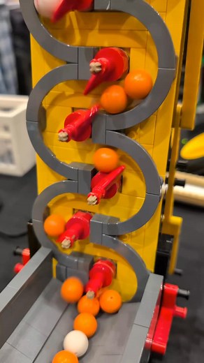 446K views · 3.6K reactions | LEGO Great Ball Contraption at BrickCon 2025 | Beyond the Brick | Facebook