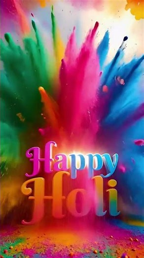 Colorful Festival Wishes. Happy Holi