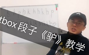 【beatbox】教学适用于新手到中级玩家的段子《驴》！！