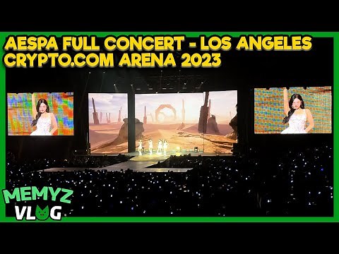 [FULL CONCERT] AESPA LIVE TOUR 2023 'SYNK : HYPER LINE' Performance - Los Angeles (Aug 13th, 2023)