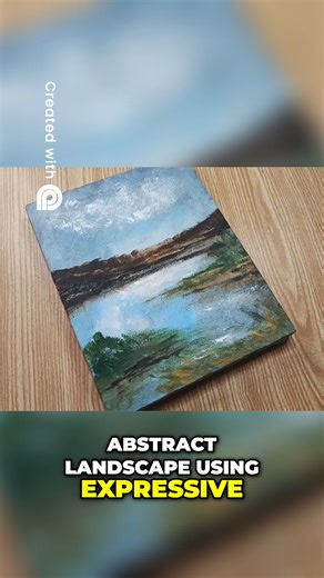 Acrylic Arts Academy on Instagram: "Follow for more! Easy Abstract Landscape Painting | Step-by-Step Acrylic Tutorial for Beginners https://youtu.be/tsxSlHVWQzI #acrylicartsacademy #learntopaint #landscapepainting🎨"