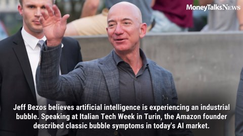 Amazon founder calls AI market a bubble as six-person startups get billions