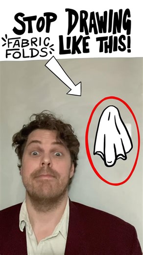 Handy Tips for Drawing Fabric Folds