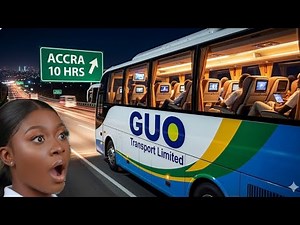 Lagos🇳🇬 to Accra🇬🇭 by Night Bus! 13 hours on Nigeria’s most luxurious bus!