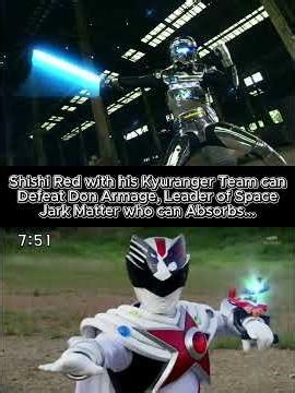 Gavan Type-G (Metal Hero) VS Shishi Red (Uchu Sentai Kyuranger) / with Proof 🤓☝️