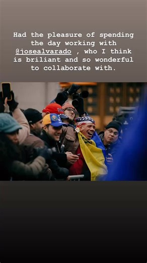 Spent the day inside the Manhattan courthouse where Nicolas Maduro and his wife were indicted. He introduced himself as the President of Venezuela, and said he has been kidnapped by the U.S. military, and is a political prisoner of war. Outside the courtroom, tensions between protesters were boiling: those celebrating, and those decrying American intervention. Here are some people I spoke to. Photos by @josealvarado , a frequent partner on assignments in NY. Link to our work in stories. The last