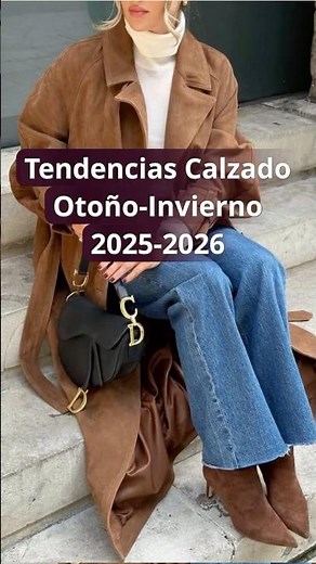 Tendencias de calzado Otoño-Invierno 2025-2026 que no te puedes perder