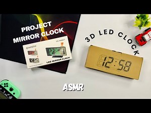 Mirror LED Clock with Projection Clock | 3D Modern Clock
