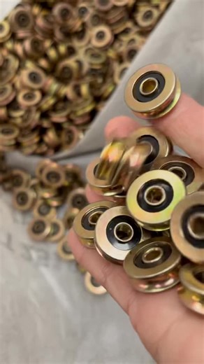 xy门窗轴承滑轮 on Instagram: "Aluminum window and uPVC door/window pulley, ball bearing, steel ball bearing, grooved channel wheel, wear-resistant, silent, load-bearing, customizable in various sizes and material"