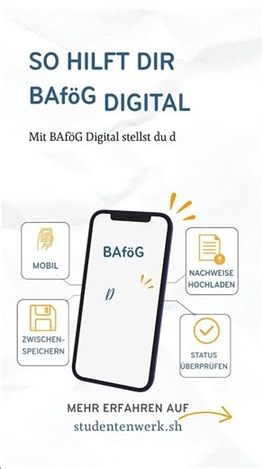 BAföG Digital zum Semesterstart