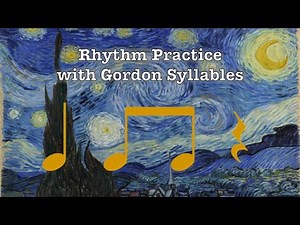 Rhythm Practice with Gordon Syllables - Quarter Rests