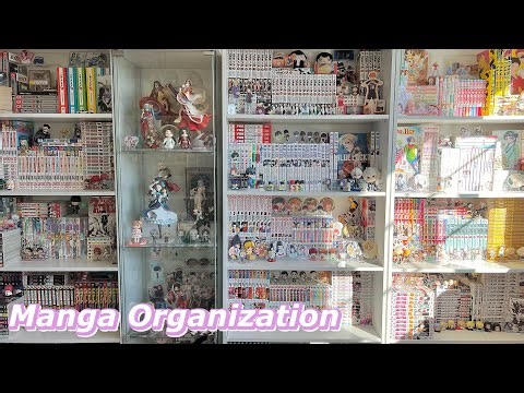 Organizing My Manga Collection 🎧