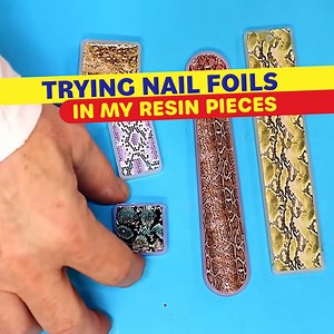 Will Nail Foils Work In Resin? | Steve McDonald Arts & Crafts
