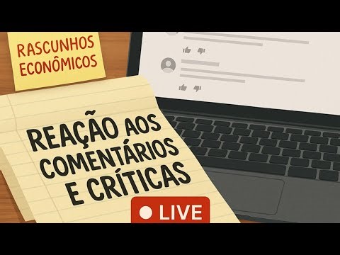 LIVE: REAÇÃO AOS COMENTÁRIOS E CRÍTICAS!