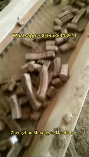 Wood sawdust rod briquetting machine, RDF recycling briquetting machine #woodbriquette #woodcube