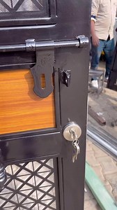 Z Black Main entrance door ! #Gates #aonesteelfabrication #makingasteelgate #fancysteelgate #tatadoor #gate #metalcraft #metaldoors #reels #entrencdoor Gulfam Saifi #a1door #diycraftideas #diyprojects #diycrafts #diyhomedecor | A One steel fabrication