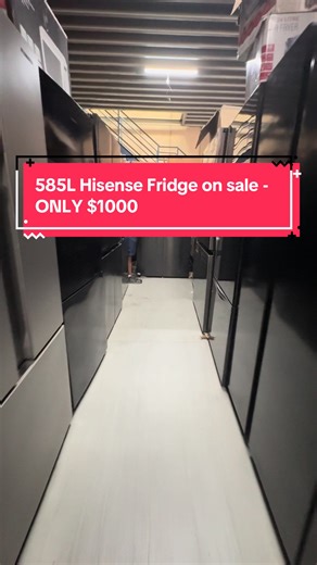 Affordable 585L Hisense Fridge for $1000