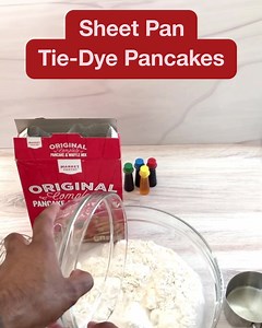 Say good morning to a tie-dye Easter brunch with these sheet-pan pancakes! 🥞 https://tgt.biz/fcswa | Target