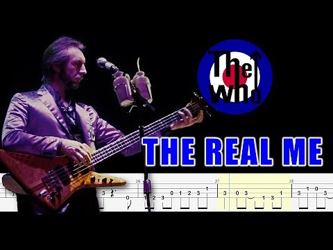 The Who - The Real Me (Bass Tabs + Tutorial) By John Entwistle