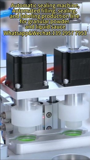 automatic coffee capsule powder filling sealing machine