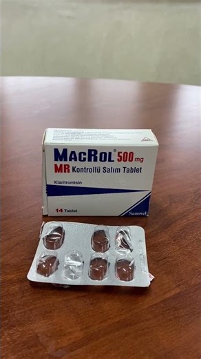 Macrol 500 Mg MR Kontrollü Salım Tablet Günde Kaç Kere Kullanılır?