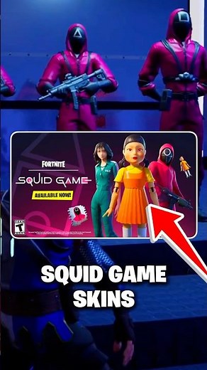 Wir erhalten offiziell Squid Game in Fortnite..!😱 Kostenlose Squid Game Skin!?