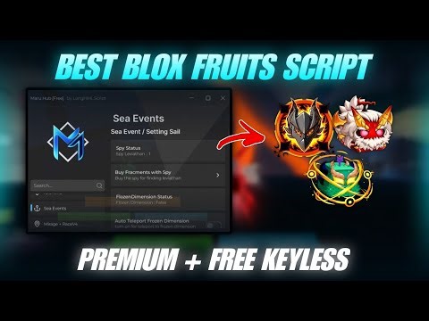 [🔥Best] Blox Fruits Script No Key - AUTO FARM | FRUIT SNIPER | SEA EVENTS