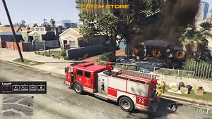 Fire Fighter Job V2 [ESX/QB] | FiveM Store
