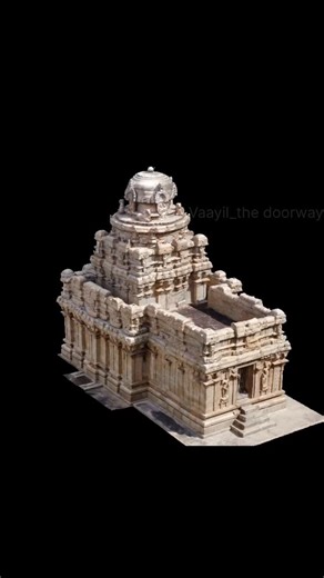 VAAYIL _ THE DOORWAY on Instagram: "3D Reconstruction, Digital Twin, and 3D Printing of the Narthamalai Temple . This work presents the 3D reconstruction and digital twin of the Narthamalai Temple, created through precise photogrammetric documentation and translated into a physical 3D-printed model. A journey from ancient granite to digital data—and back into tangible form. #Narthamalai #DigitalTwin #3DPrinting #Photogrammetry #HeritageDocumentation #IndianTempleArchitecture #Vaayil"