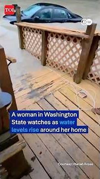 “Potentially Historic” Floods Hit Washington State As Torrential Rains Trigger Emergency