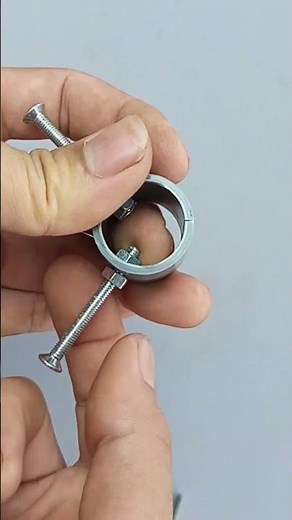 Simple DIY Clamp from PVC Pipe 🛠️ #diy #lifehacks #tips