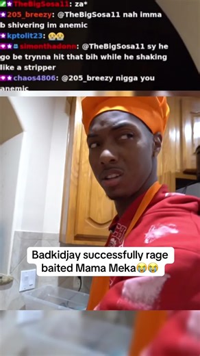 Badkidjay successfully rage baited Mama Meka😭😭😭#fypシ #badkidjay #viralvideo #foryoupage