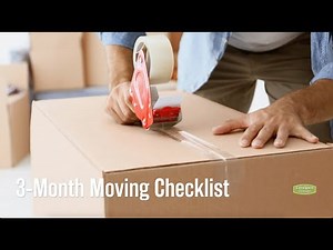 3-Month Moving Checklist