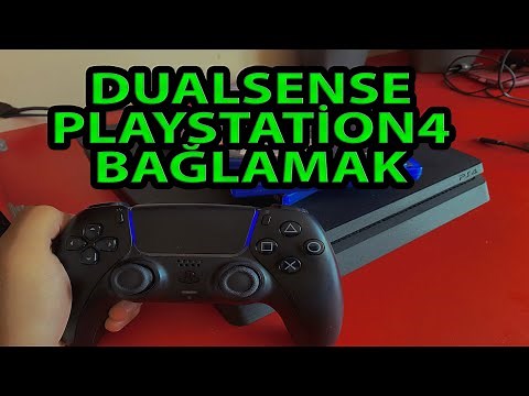 PS5 KOLUNU PS4'E BAĞLAMAK | DUALSENSE PS4'E BAĞLAMAK