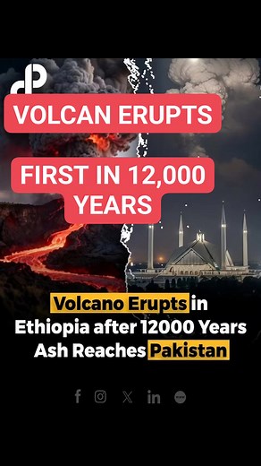 97K views · 413 reactions | Rare Volcanic Eruption in Ethiopia’s Afar...