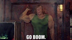 Go boom.