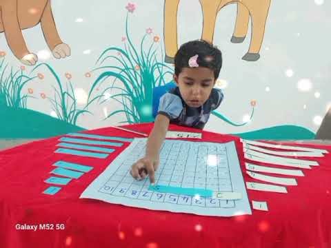 Learning math the fun and hands-on way by SR.KG