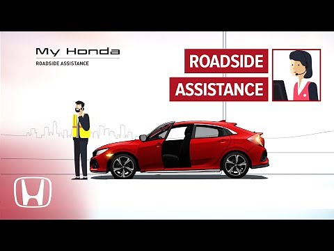 My Honda App - Roadside assistance 2020