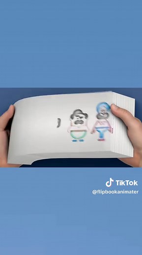 All Duolingo Characters in a FlipBook Animation