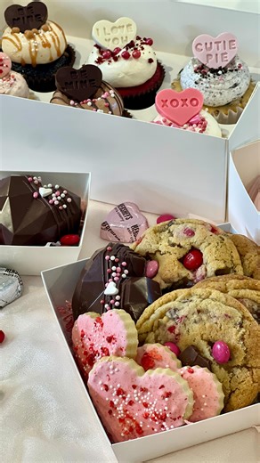 Lana's Cakes on Instagram: "Our Valentine’s Day Menu is open!!! Pickup Days are 2/13 and 2/14, and we have so many fun and delicious options!!! Head to the link in our bio or stories to explore the menu ❤️💕🥰🎂 Pickup at our studio in Moseley, Va #rvabaker #rvavalentinesday #valentinescake #lanascakesrva #rvacakes"