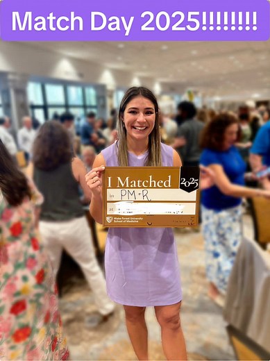 One of THE best moments of my life. I am beyond grateful & thankful 🤍🥼🩺 #Match2025 #Physiatry #MedicalStudent
