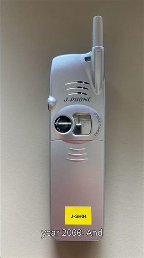 The First Camera Phone in History 😱📱 | Tech Fact #shorts