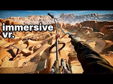 The Most Realistic VR BMX Game Ever! (And It Broke Me)