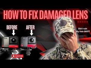 How to repair your scratched 360° Lenses (GoPro, Action camera)