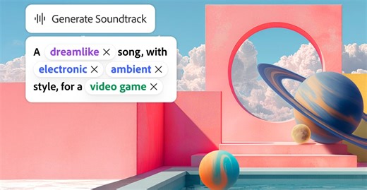 Adobe’s new AI audio tools can add soundtracks and voice-overs to videos
