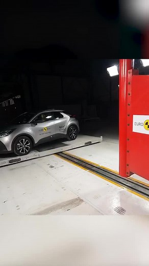 Here's our real-time compilation of the Toyota C-HR crash tests conducted earlier this year. The Toyota C-HR scored the maximum 5 star ANCAP safety rating. Check out the full safety report on our website. Link in bio. #ANCAPRating #ANCAP #ANCAPSAFETY #crashtest #Safety #SafetyRating #Toyota #ToyotaCHR #5star #safety #crashtest #CHR