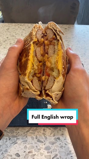 #ComfortFood at its finest! I think I win this wrap trend - what you s... | TikTok