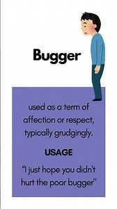 Bugger definition #english #vocabulary #learnenglish #education #learning